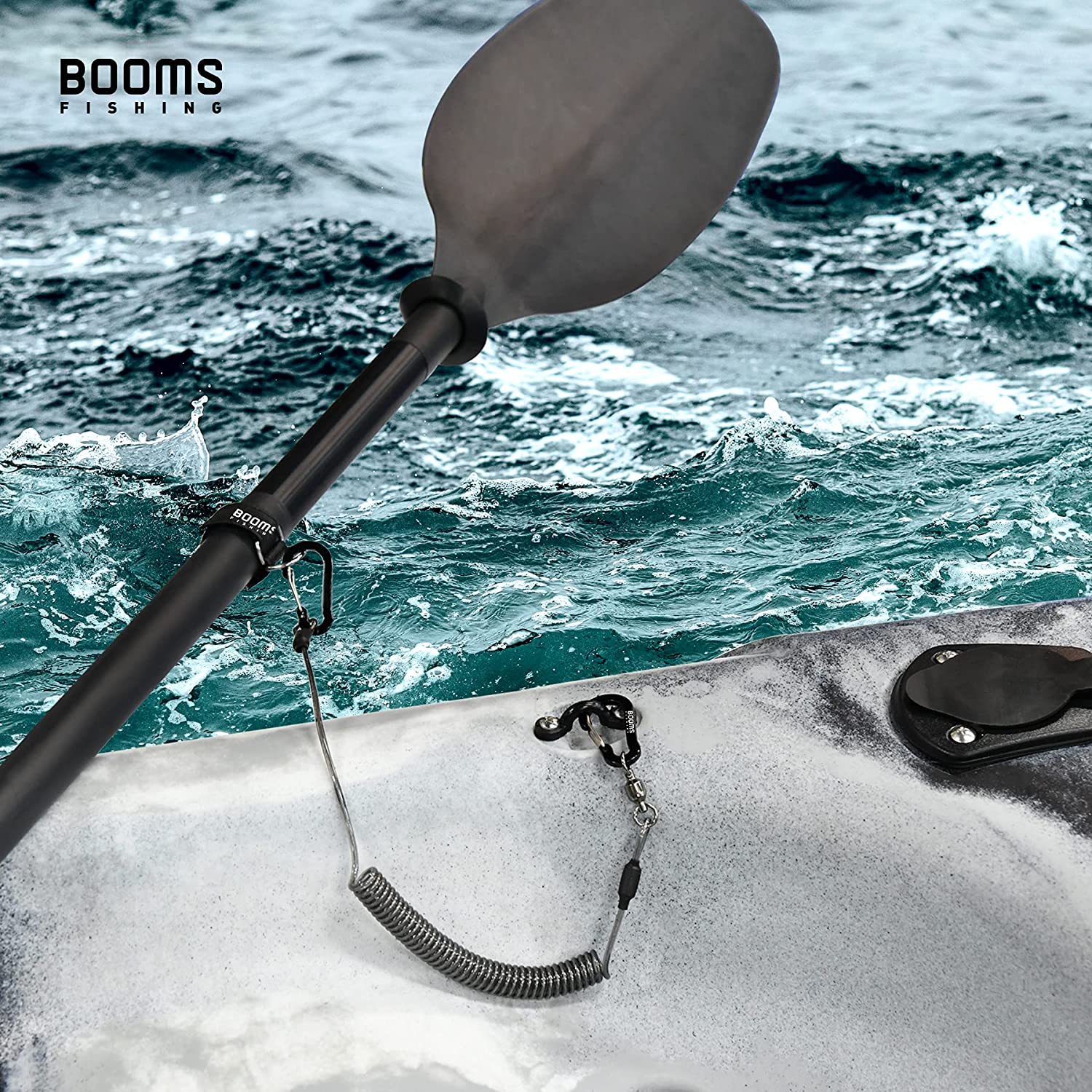 Booms Fishing T02RB1 釣り竿テザーボート - Fishing Kayak Paddle のレビューと価格